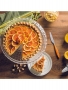 Guzzini, Alzata per torte con campana Tiffany trasparente